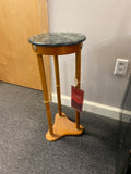 Small round accent table