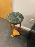 Small round accent table